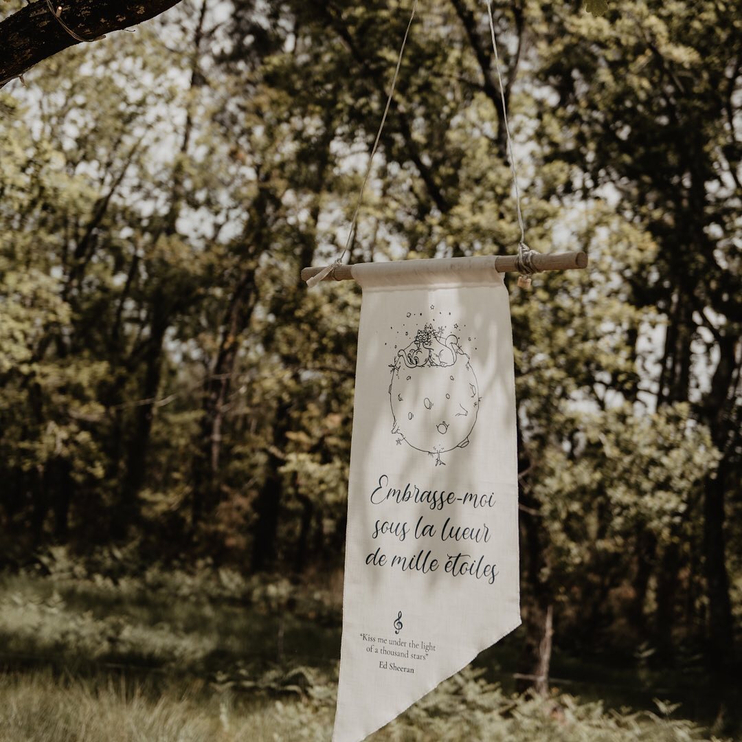 impression sur tissu mariage