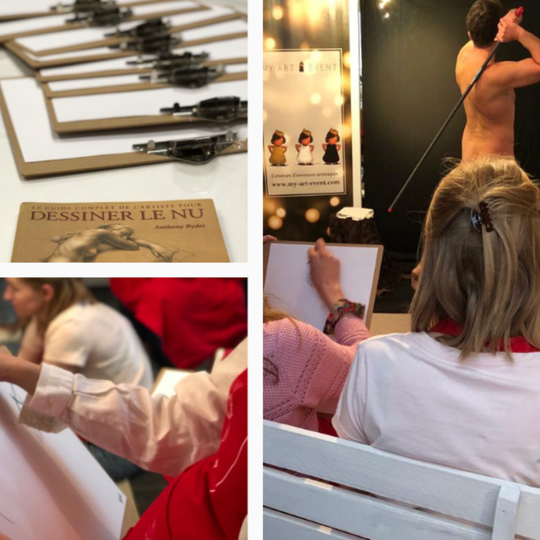 ateliers artistiques art evjf evg angers