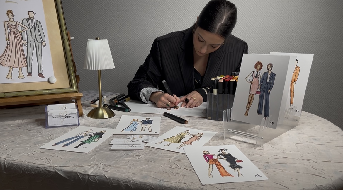illustratrice live mariage nantes