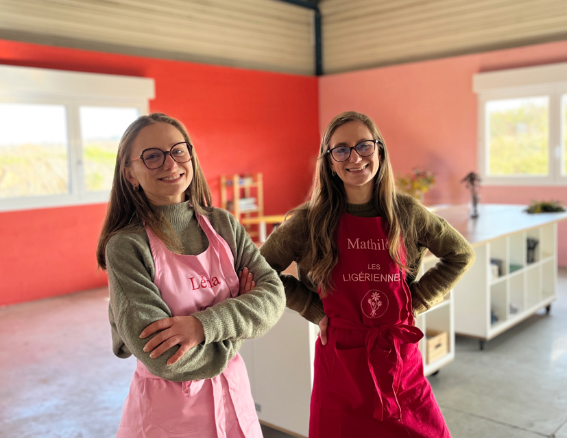duo entrepreneuses fleuristes ecoresponsables angers