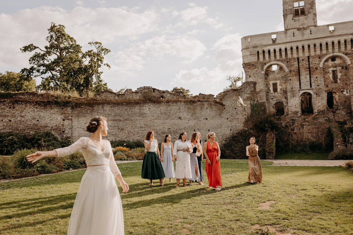 photo de groupe mariage le mans