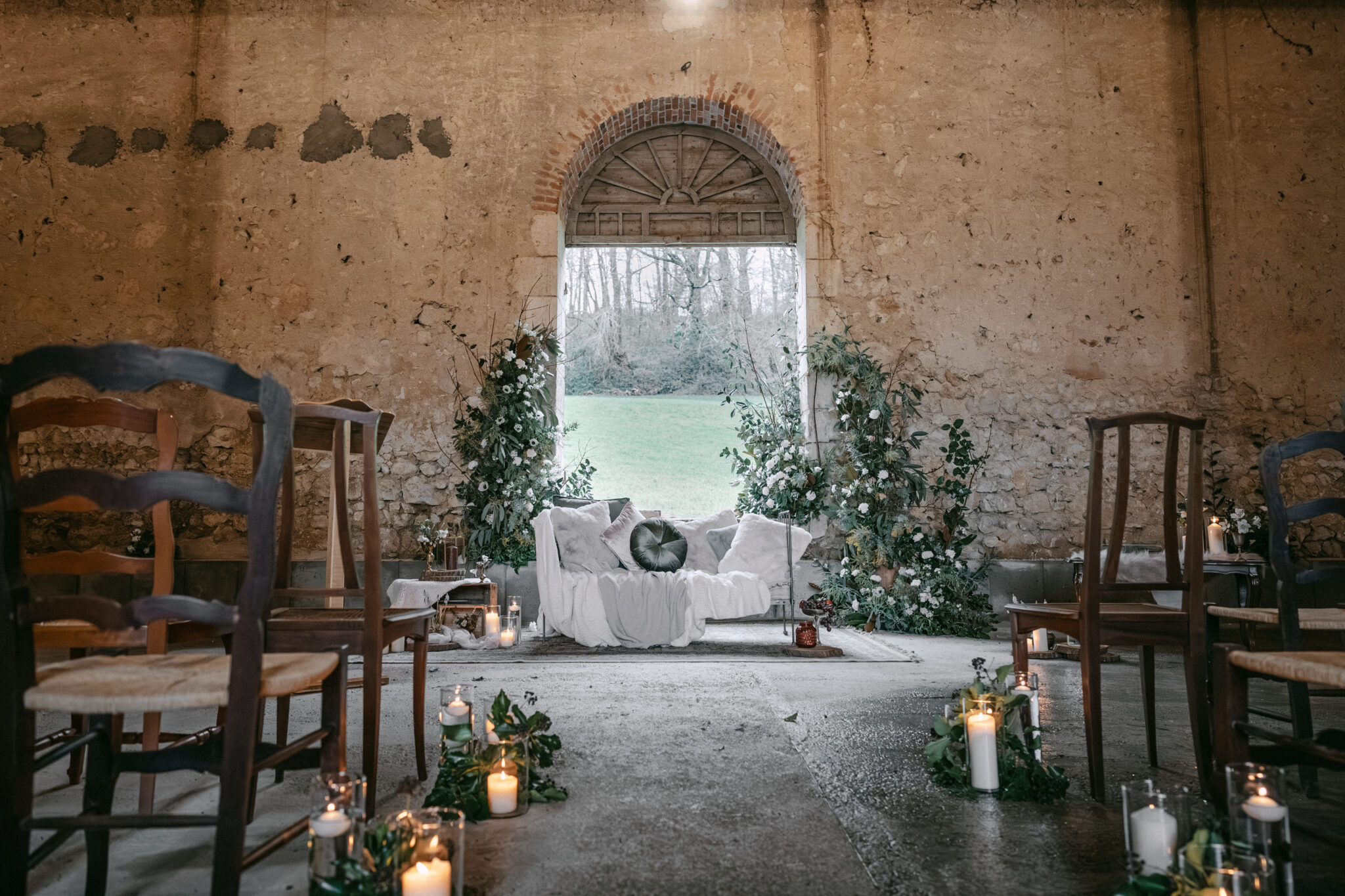 photo inspiration mariage d'hiver normandie