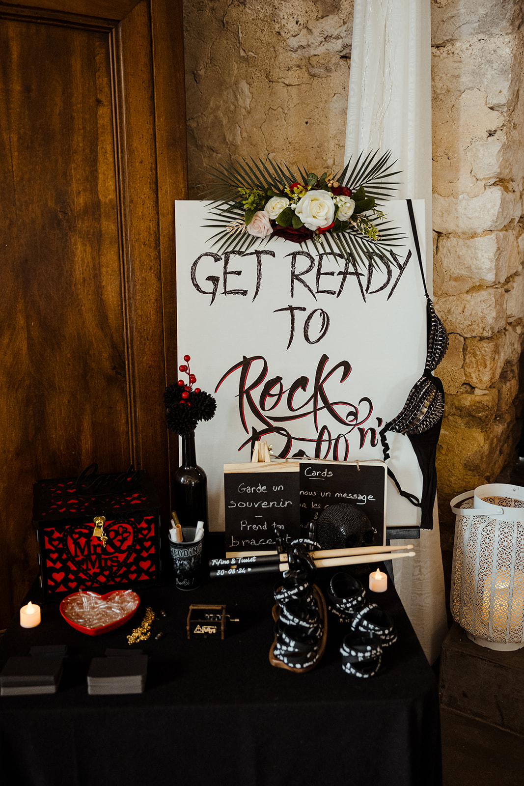 decoration mariage dark hellfest