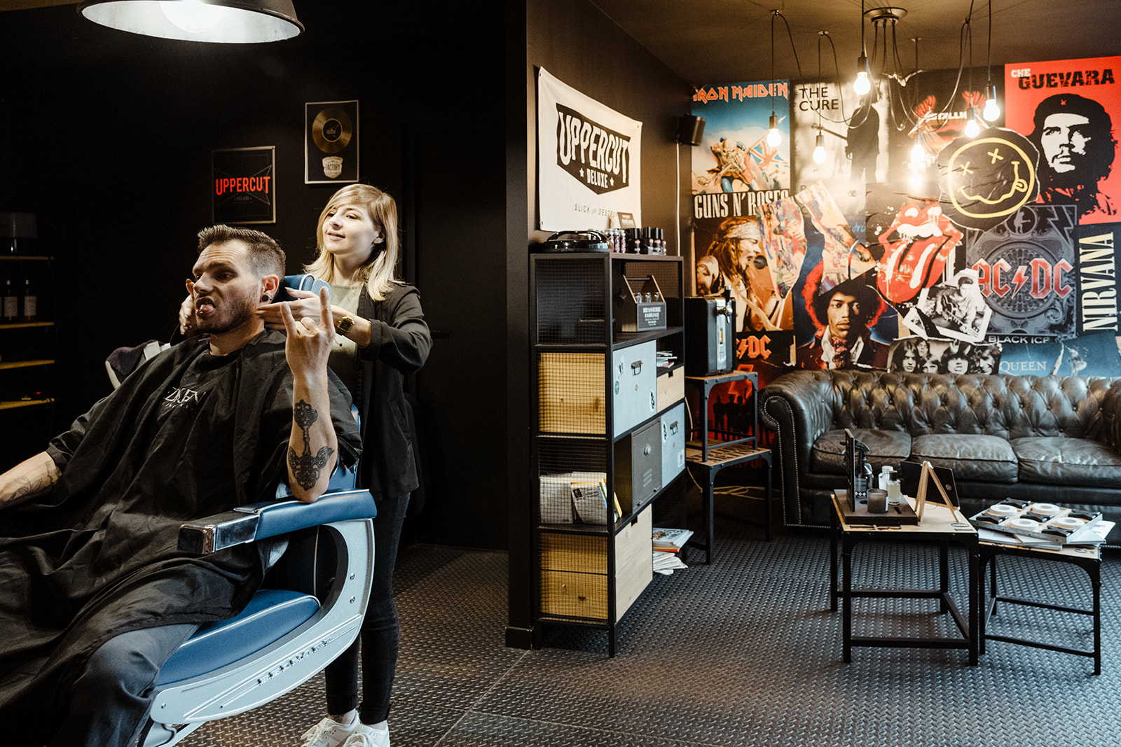 coiffeur metal dark vendee