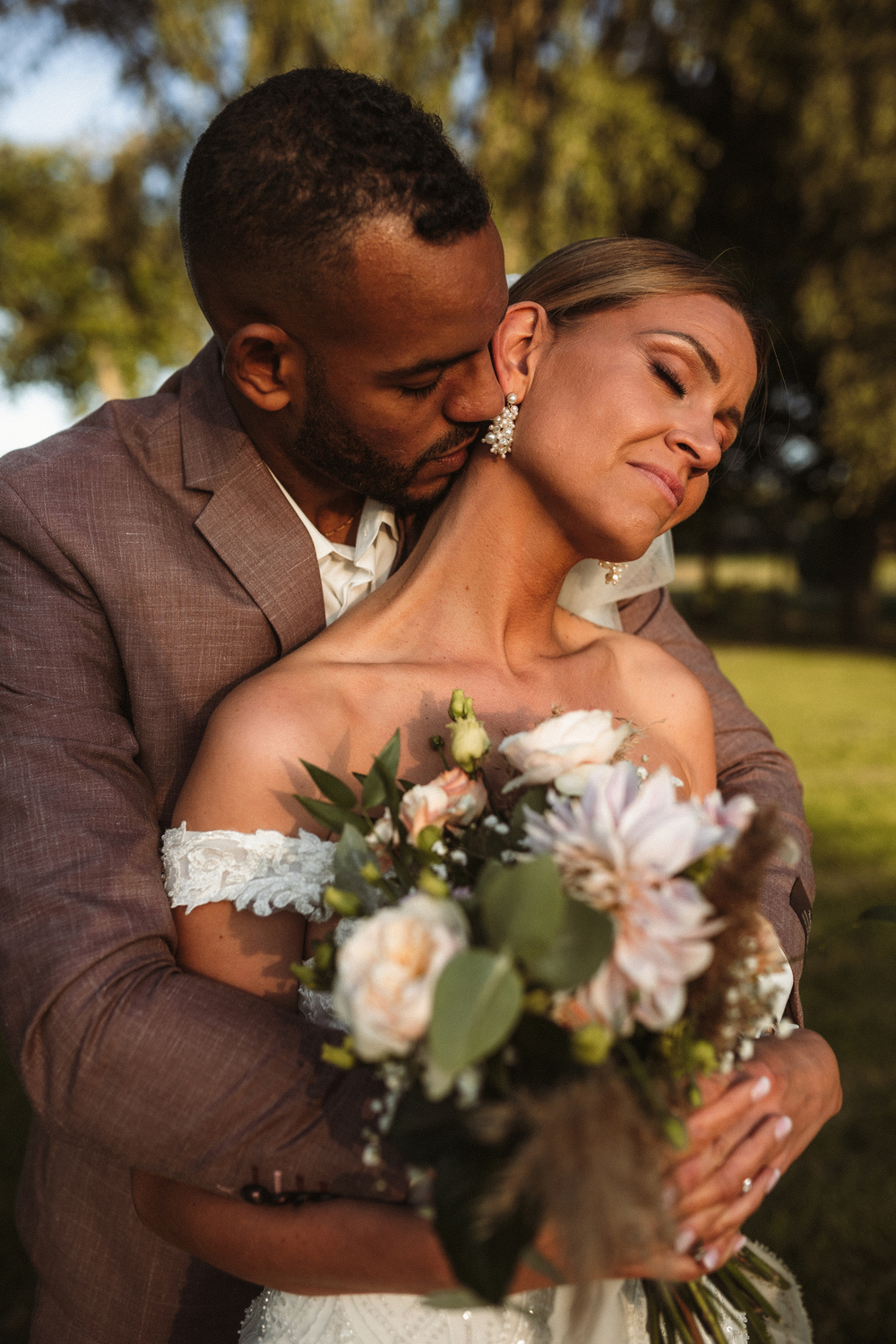 bouquet de mariée pastel bohème le mans