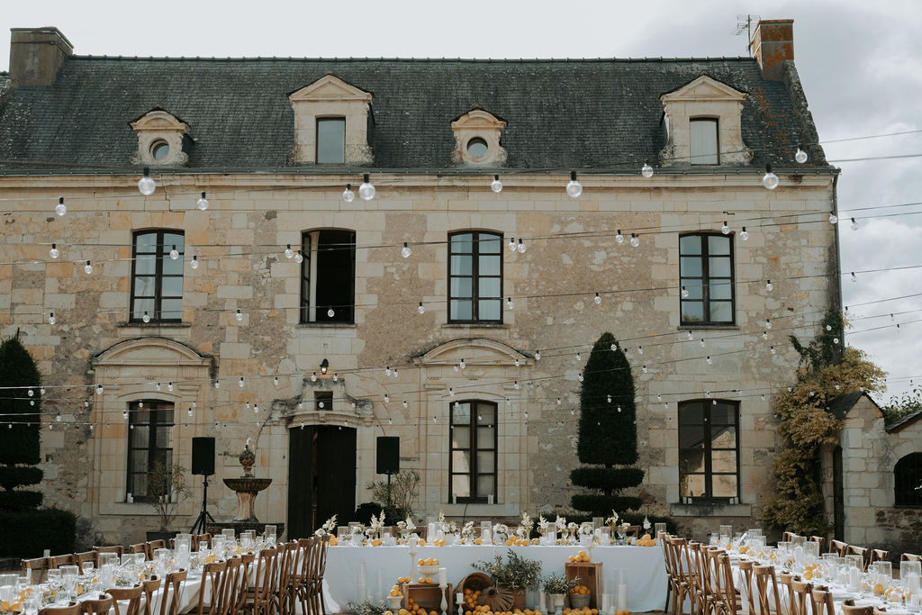 prieure saint ellier reception mariage anjou
