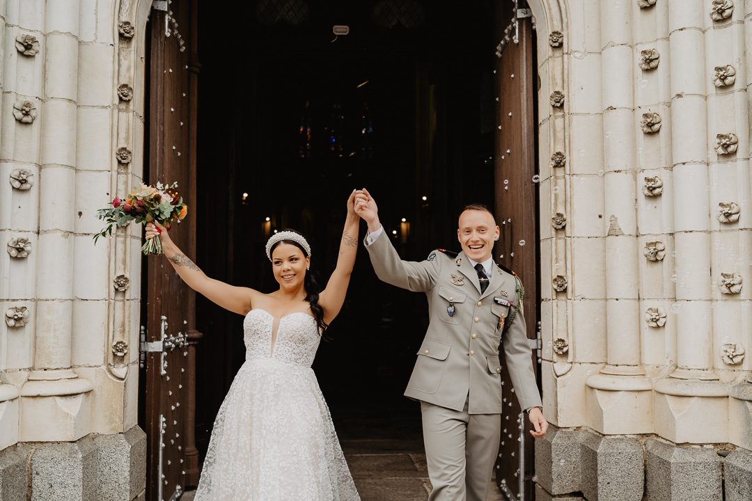 ceremonie eglise mariage mariee angers
