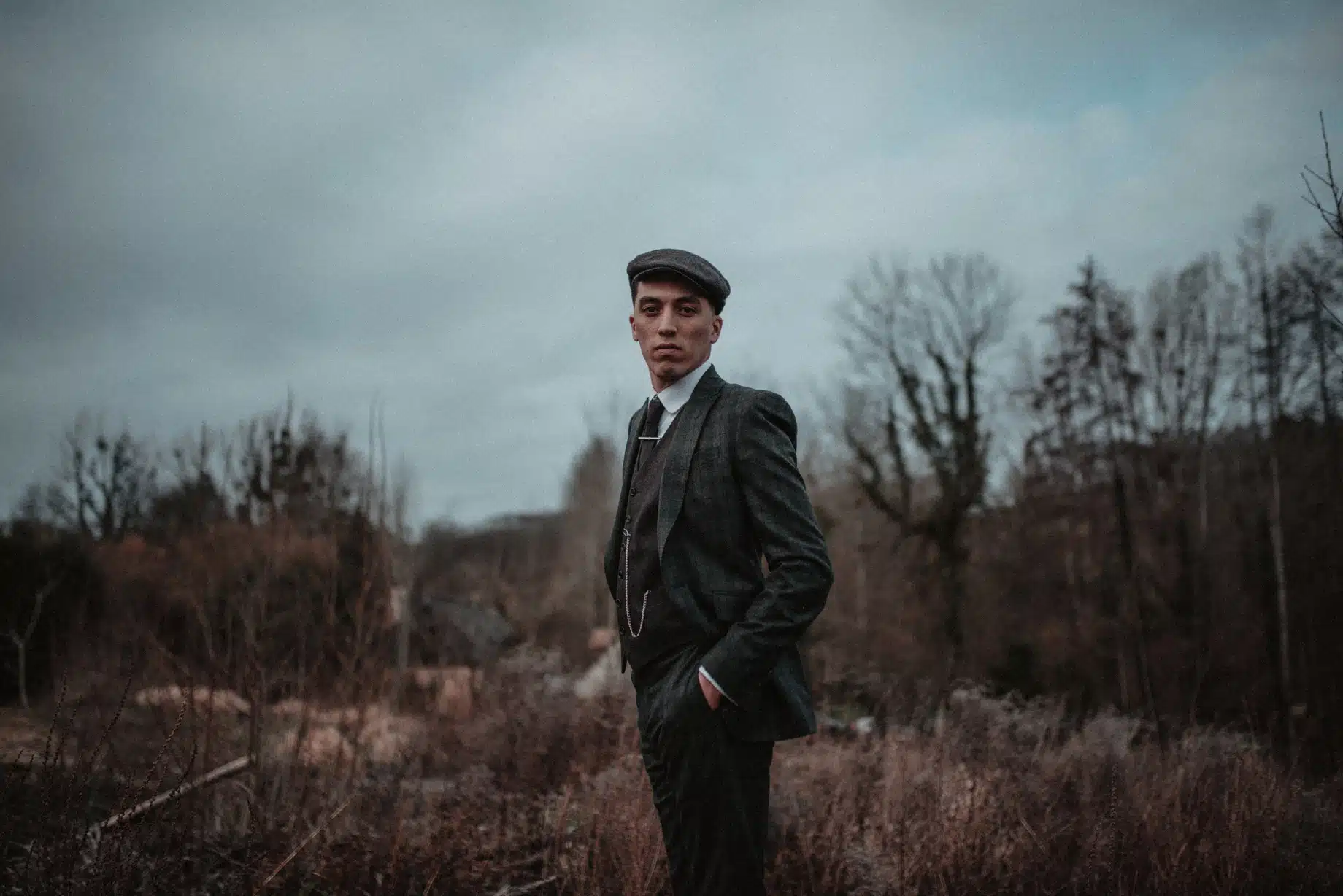 Costume marié peaky blinders atypique le mans