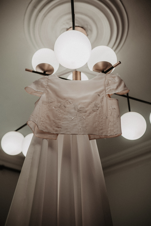 tenue civile mariage top et pantalon le mans