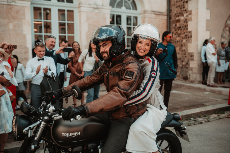 moto mariage le mans