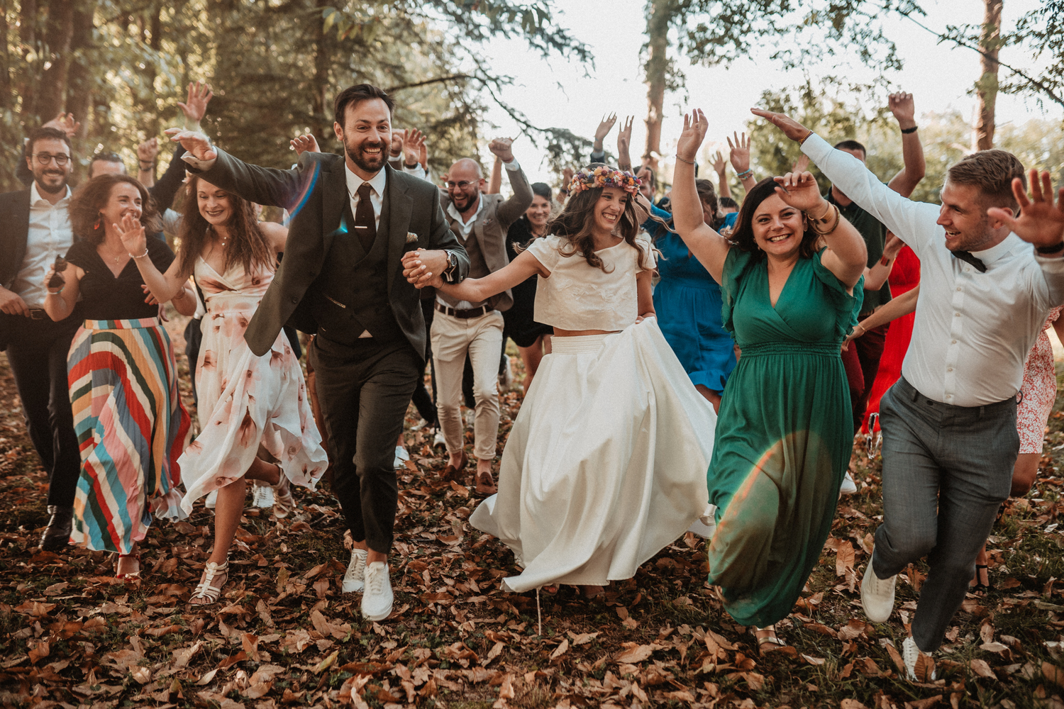 photo de groupe mariage le mans