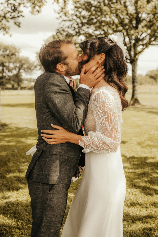 découverte des mariés jour j mariage orne