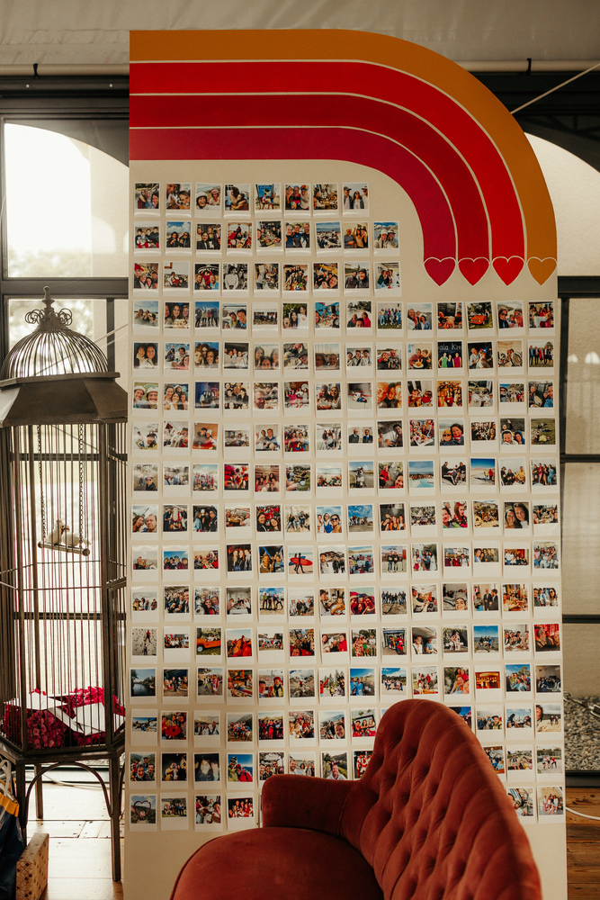 décoration sur mesure panneau photo invités plan de table pays de la loire
