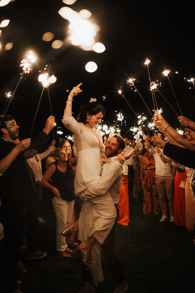 cierges magiques soirée mariage le mans