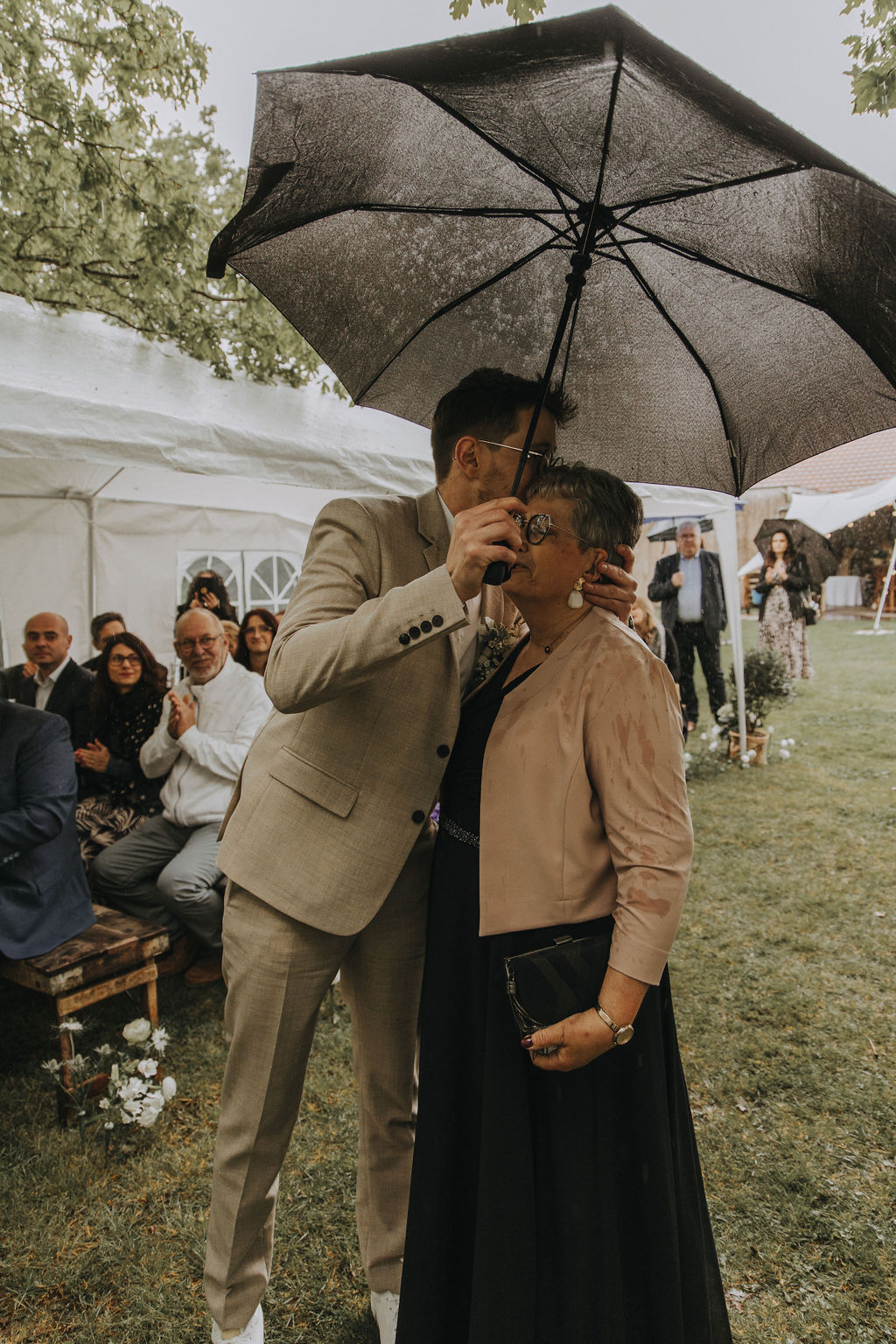 ceremonie Laique pluie plan B