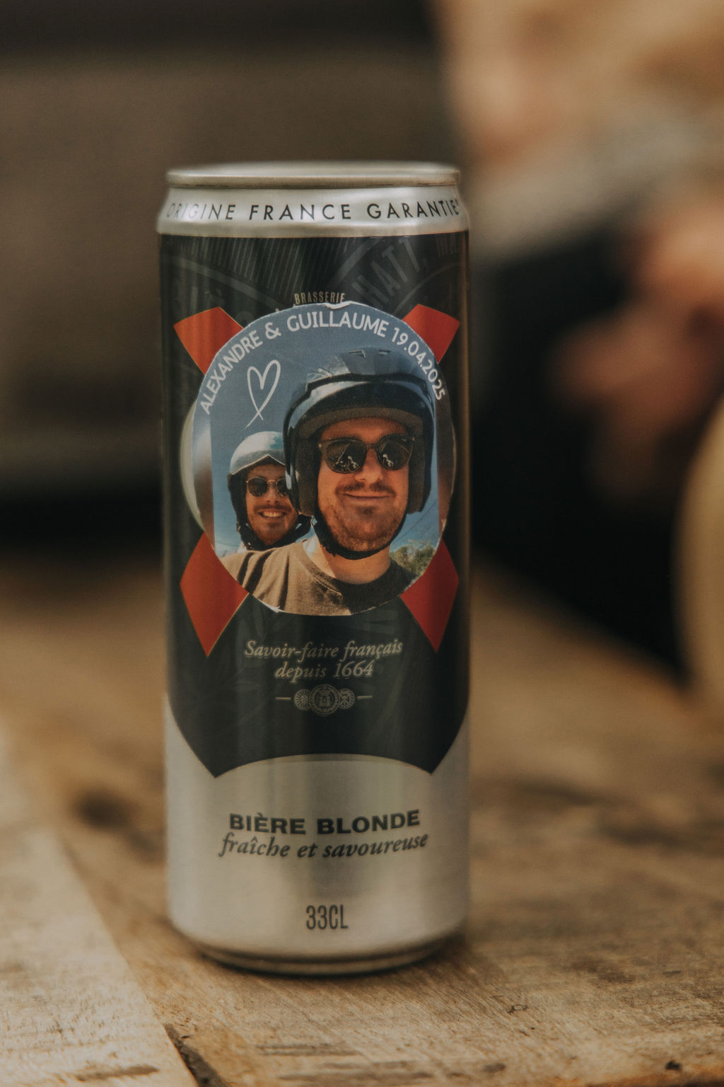biere distribue allée ceremonie mariage