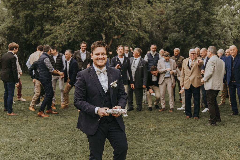 mariage gay lancé de saucisson