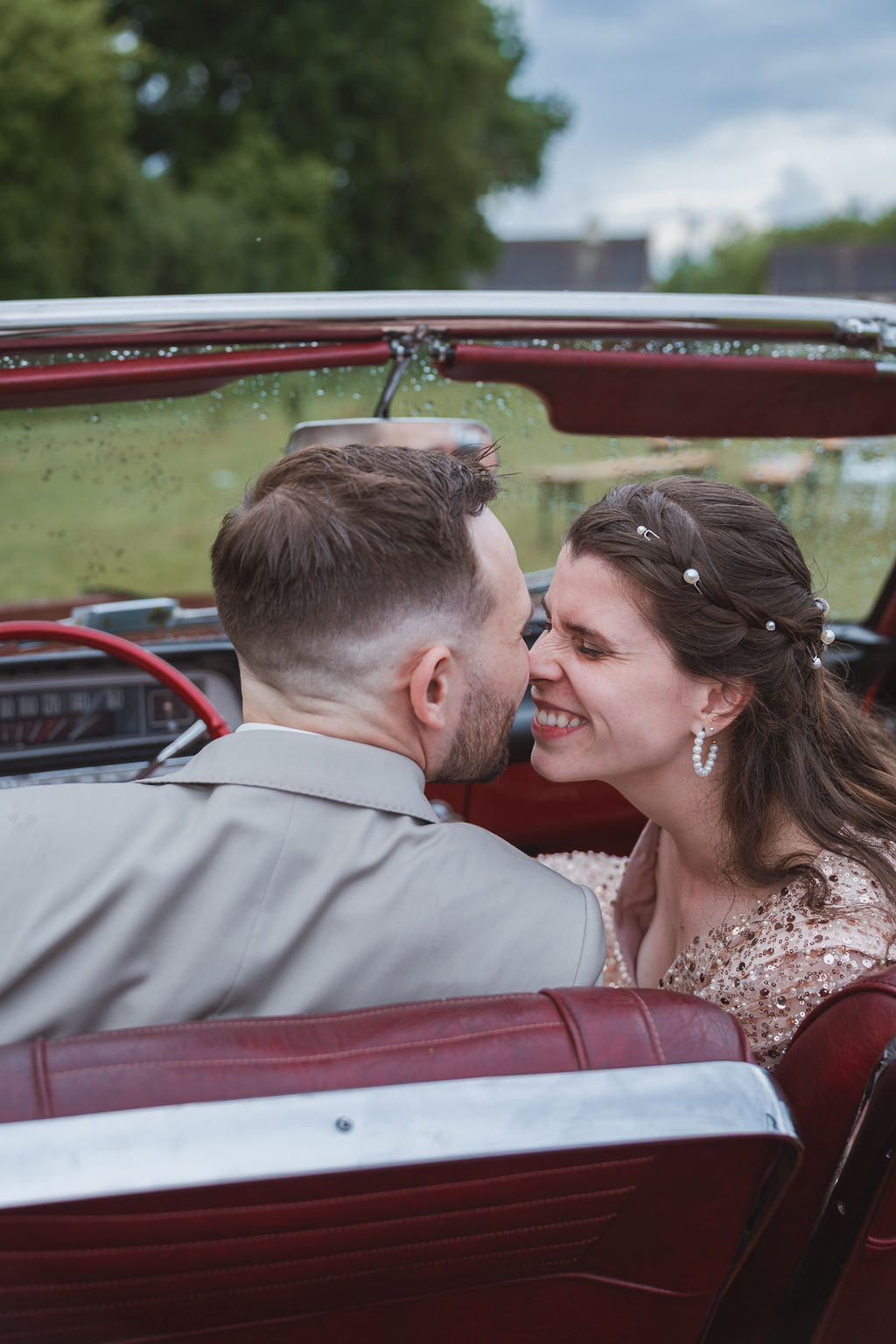 mariage surprise Laval voiture