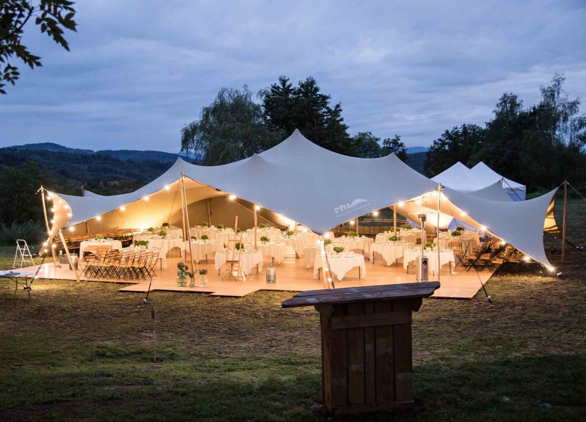 location tente bambou mariage près de Nantes