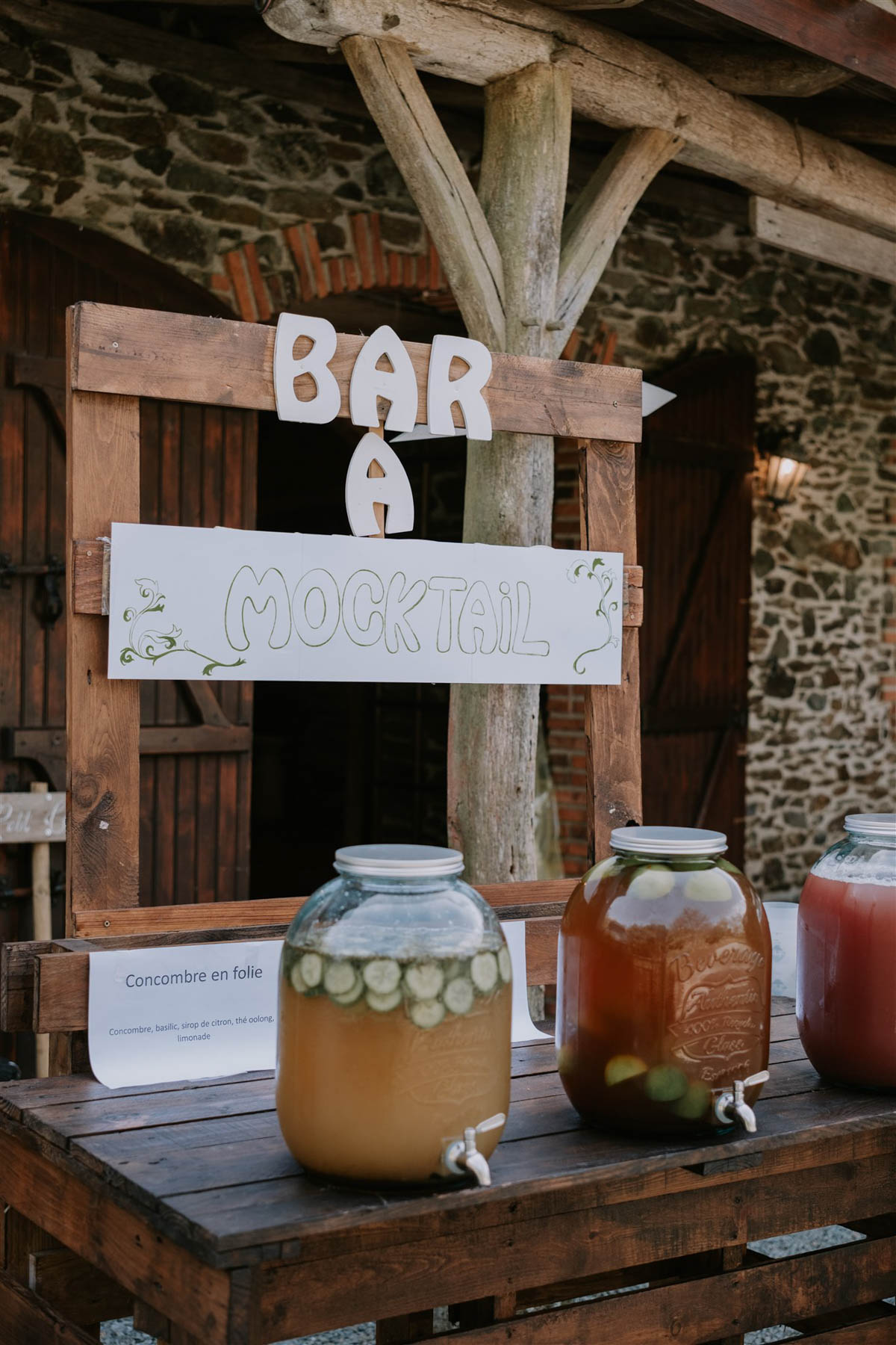 bar a cocktails mariage