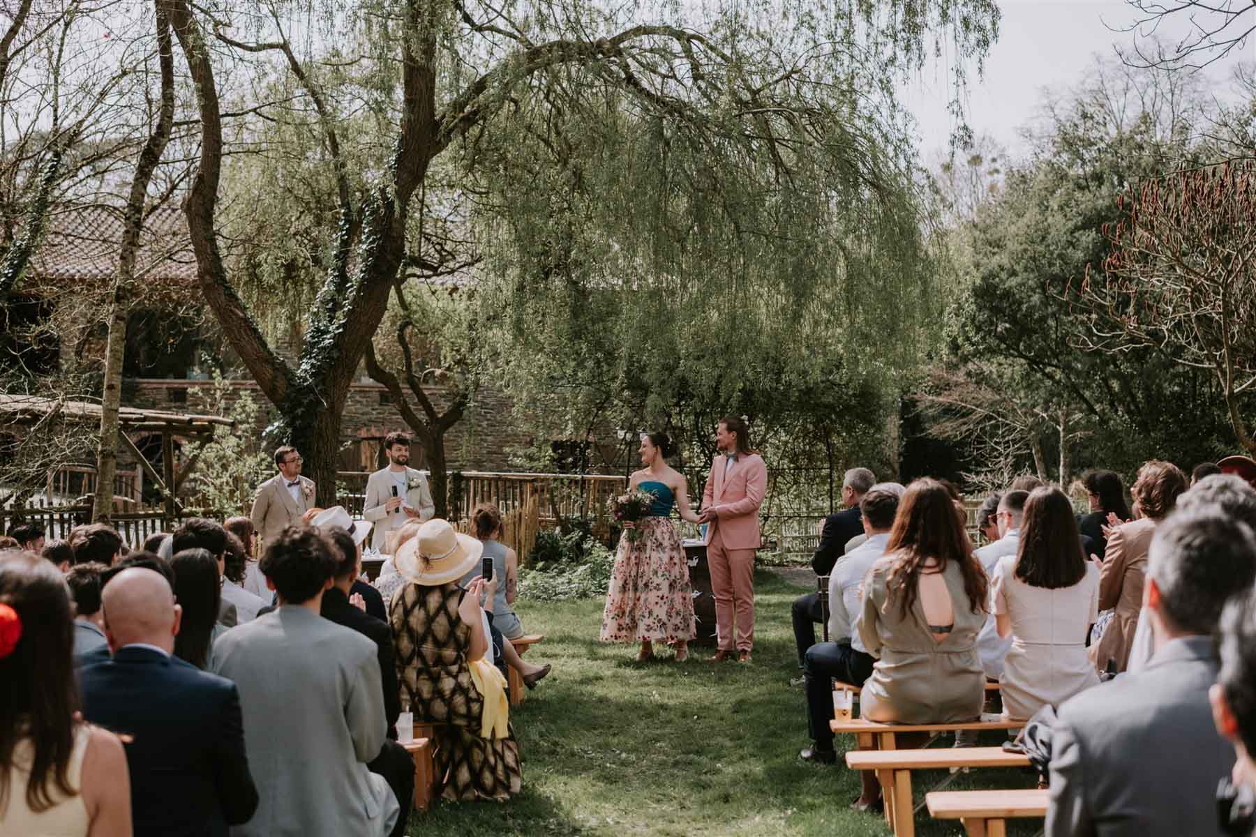 ceremonie Laique en pleine nature domaine du moulin neuf