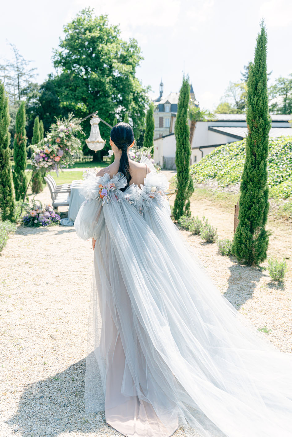 cape voile tulle mariee angers