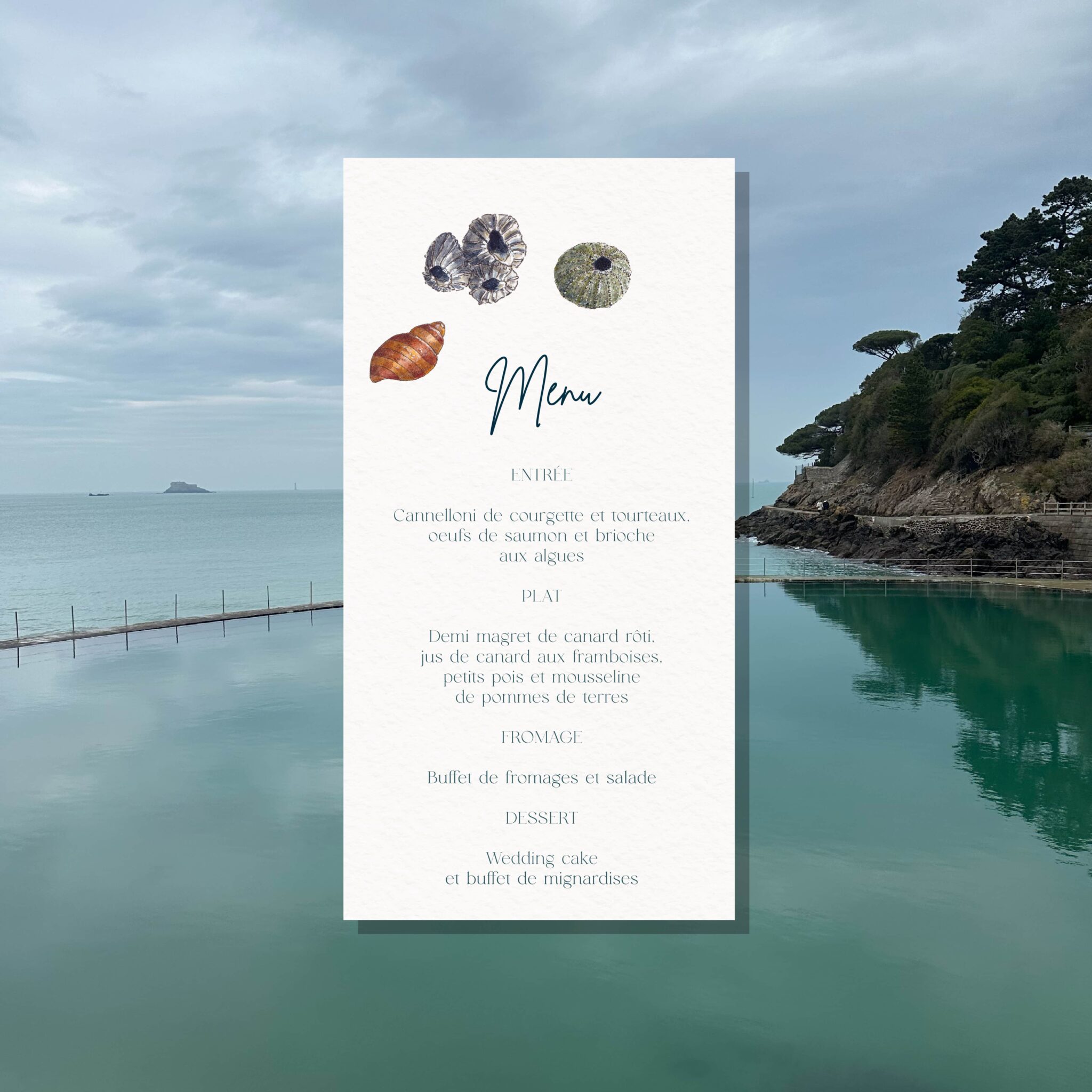 papeterie-illustration-menu-mariage-aquarelle-nantes