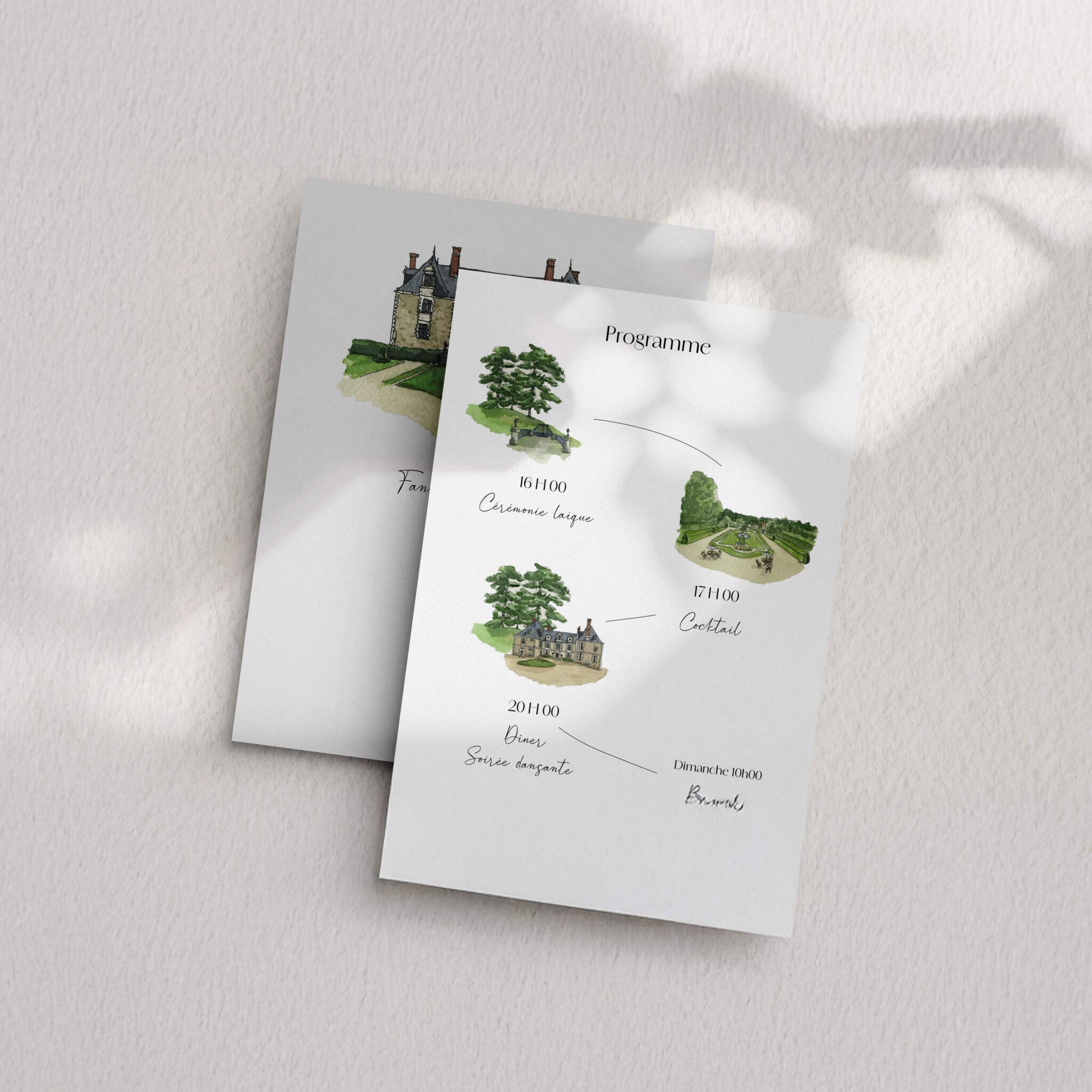 papeterie-mariage-jour J-aquarelle-nantes