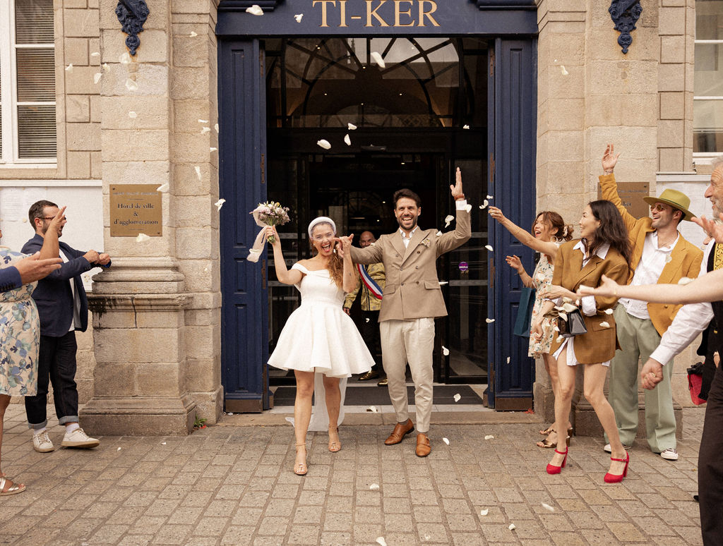 robe courte mariage civil quimper
