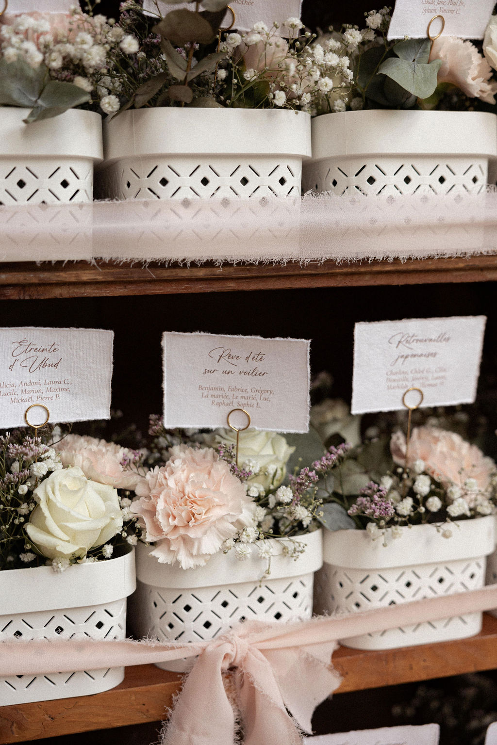 plan de table original mariage quimper