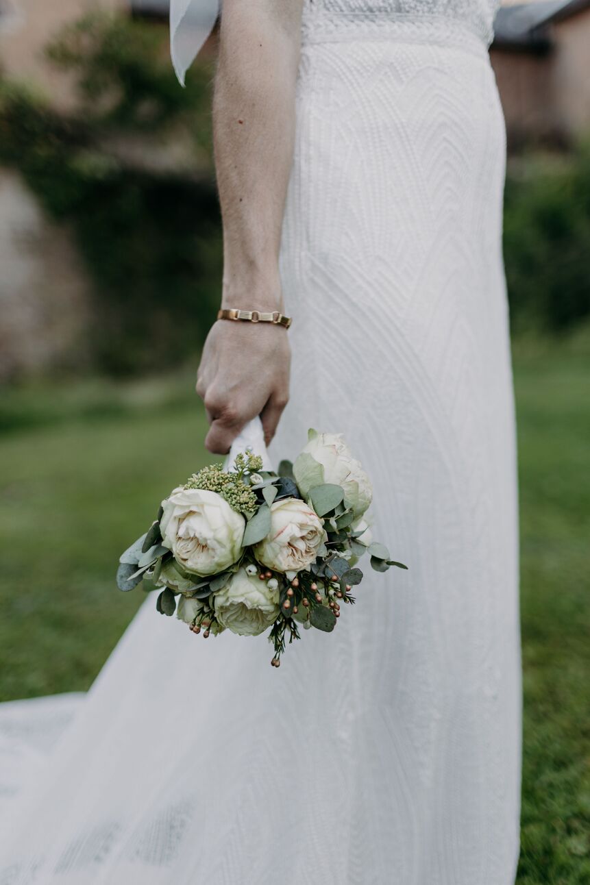 bouquet de mariée blanc le mans