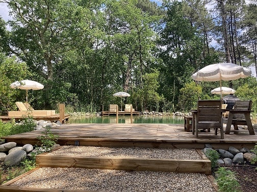 location de domaine avec piscine pour un mariage en petit comité près d'Arcachon