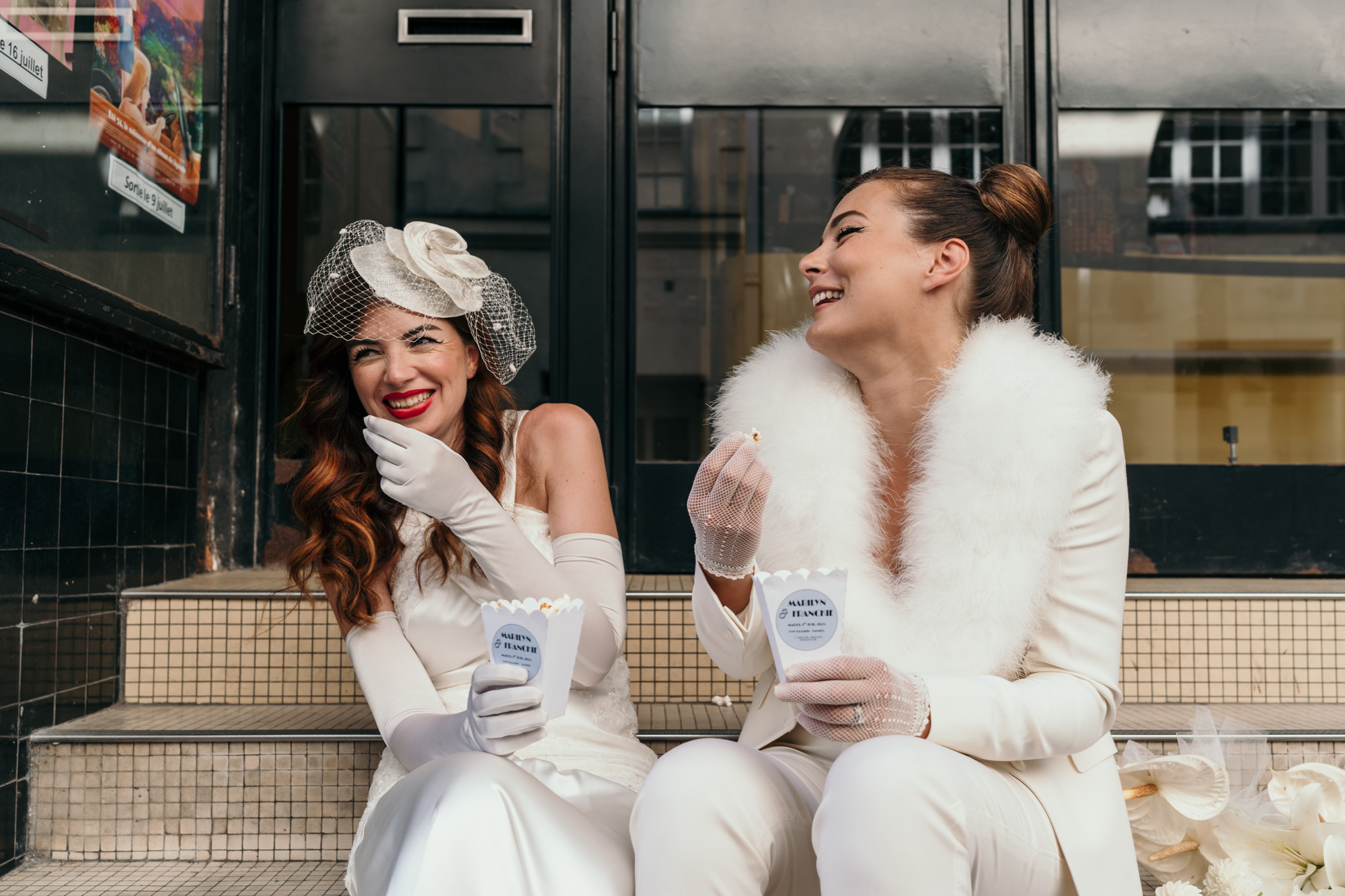 robe unique soie mariage nantes