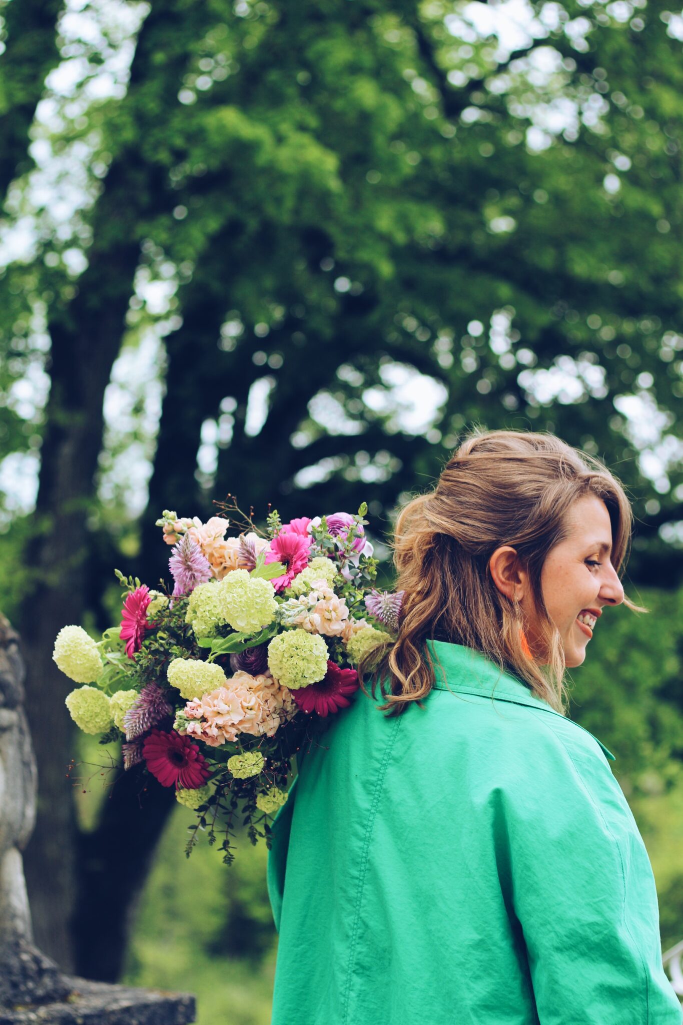 Marie, fleuriste en sud Gironde