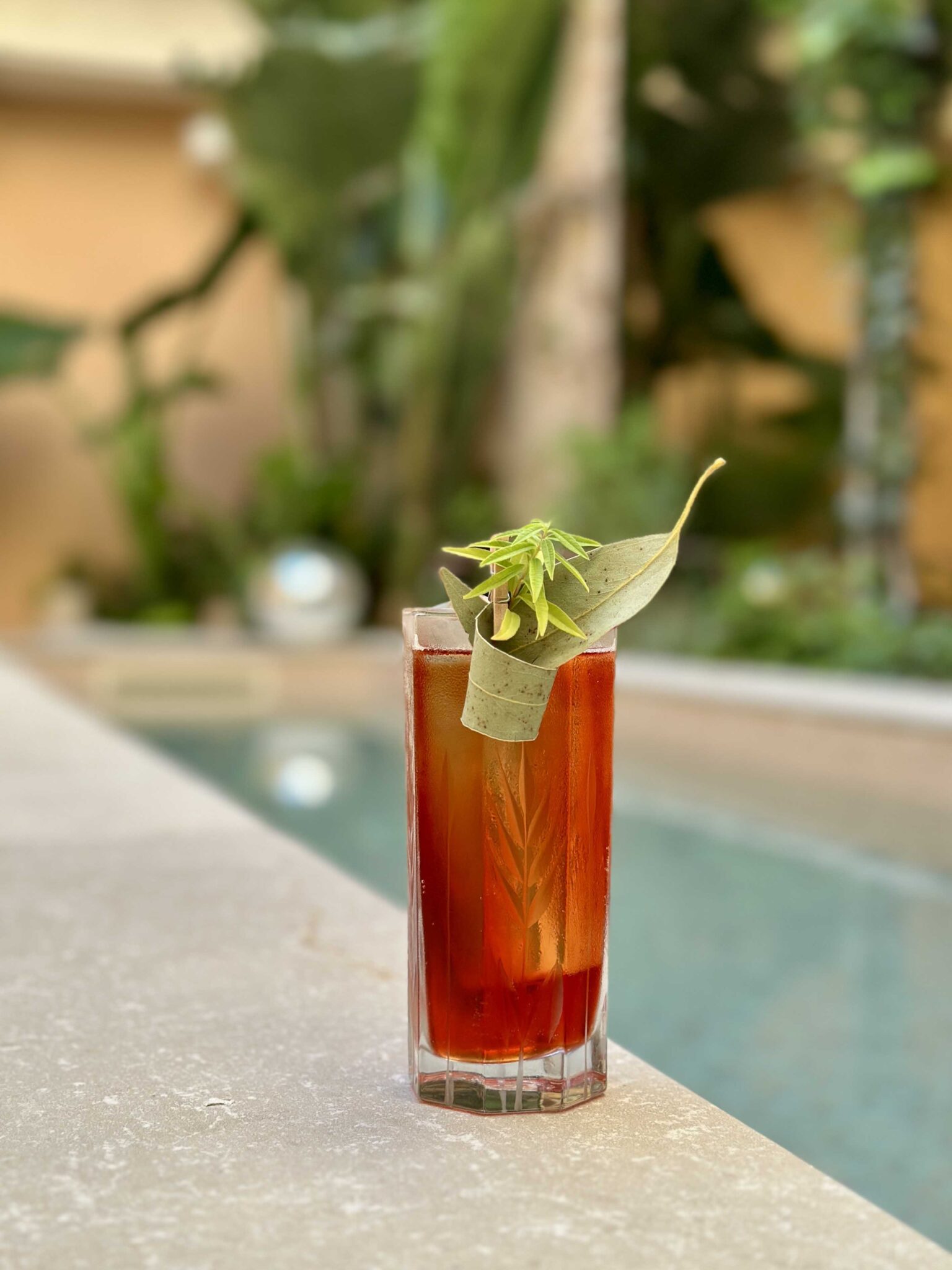 cocktail réalisé à partir de produits locaux en circuits courts