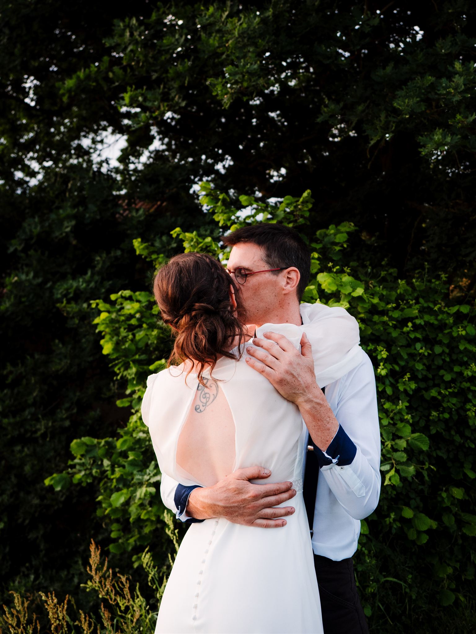 photos naturelles mariage couple anjou