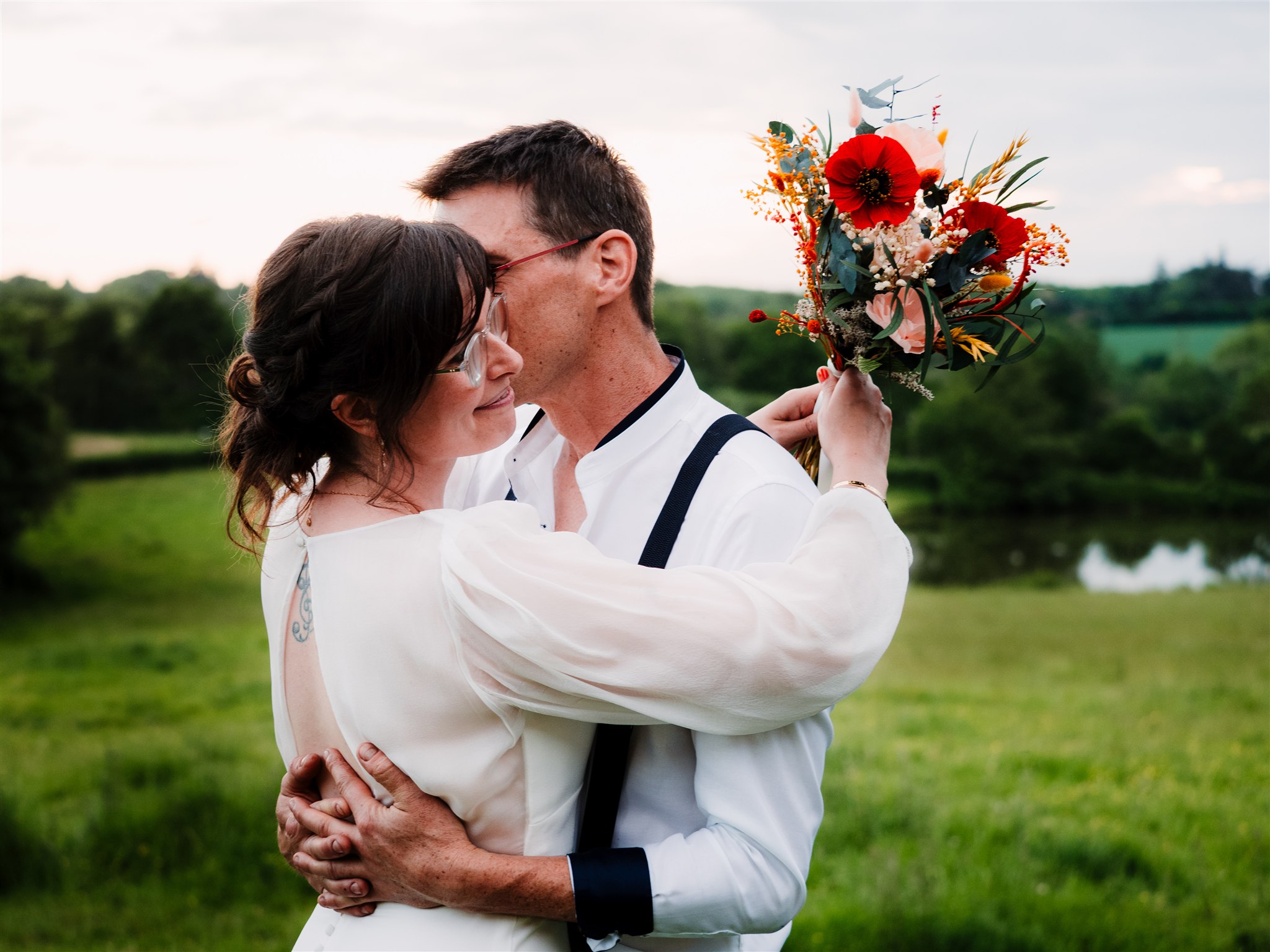 photographe couple mariage naturel pays de la loire