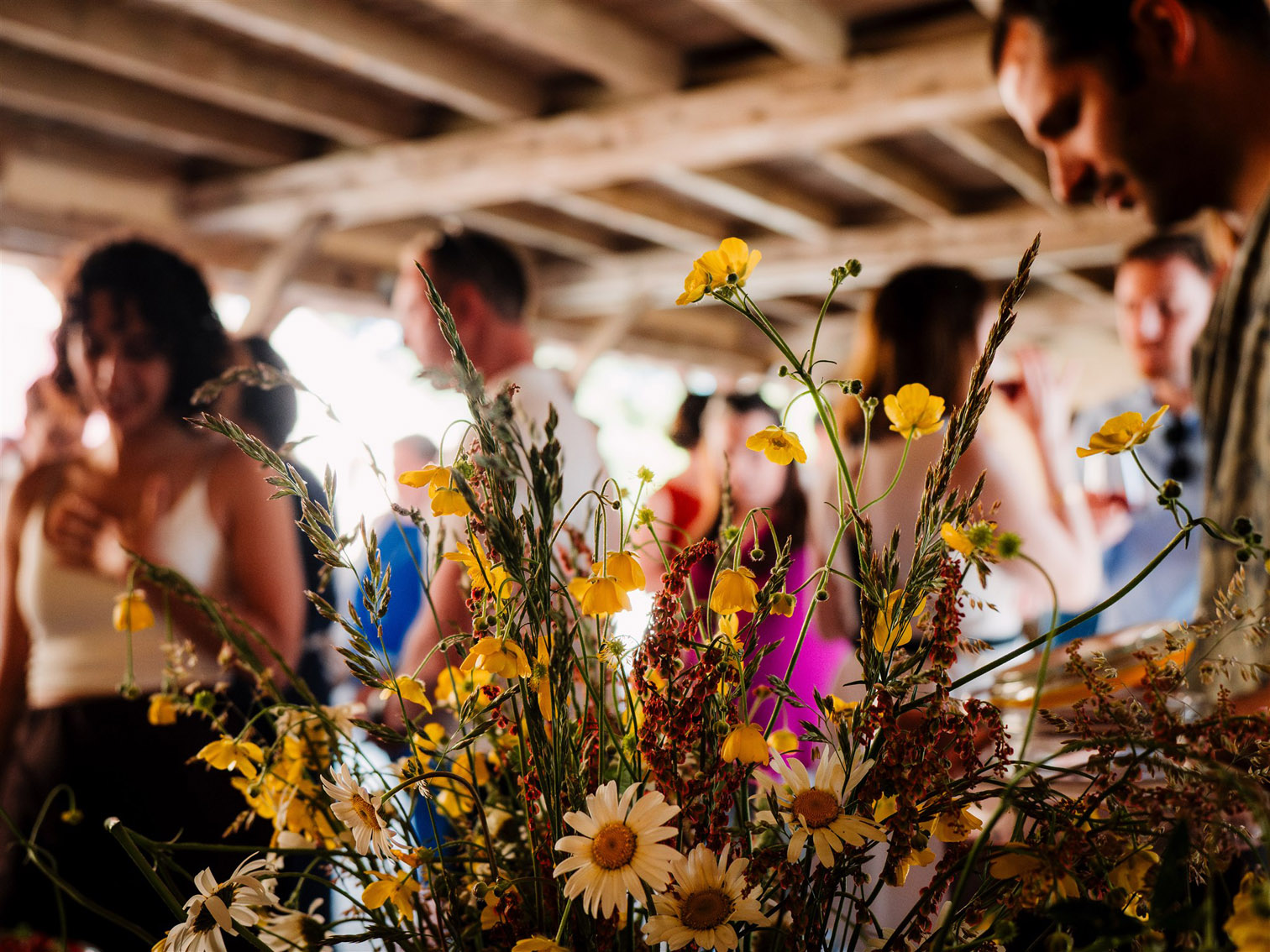 grange mariage buffet champetre angers