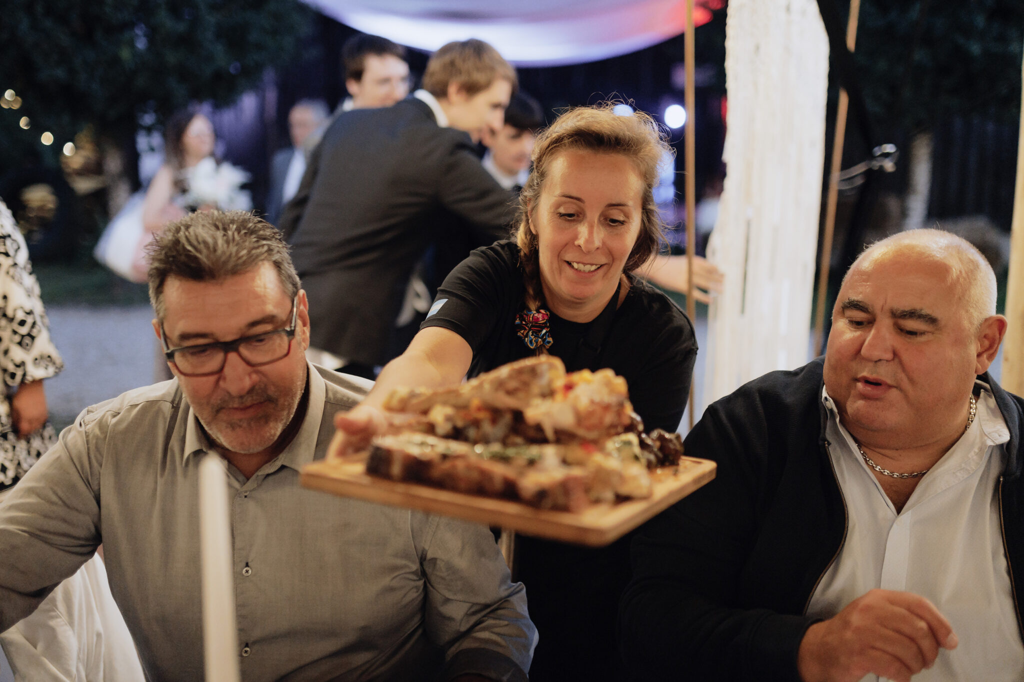 service de planches à partager façon asado