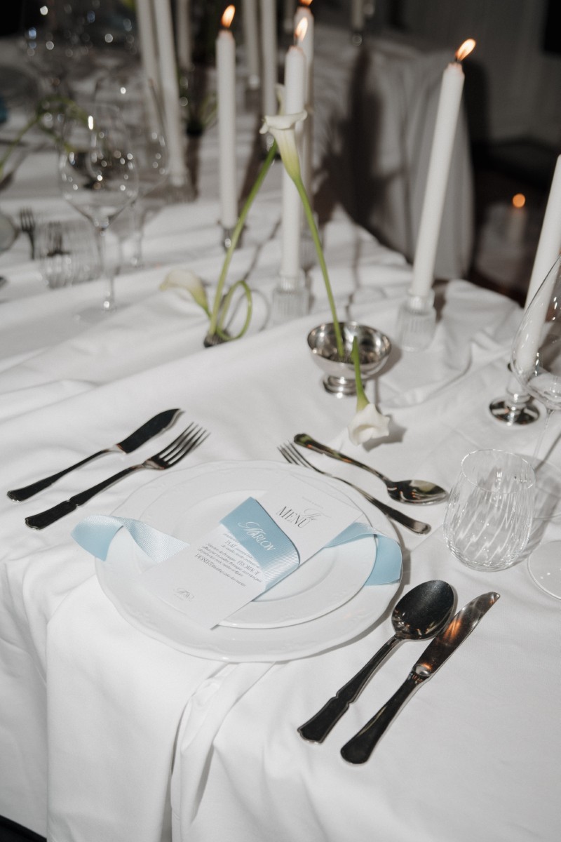 table de mariage elegante et éthique