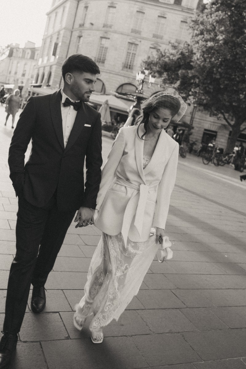 tenues de mariage à Bordeaux