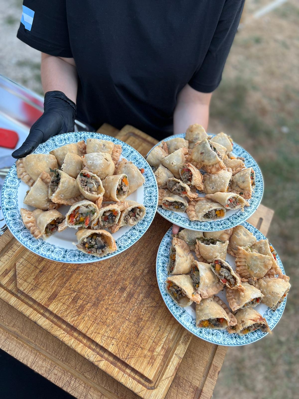 assiette de viande grillée par traiteur argentin