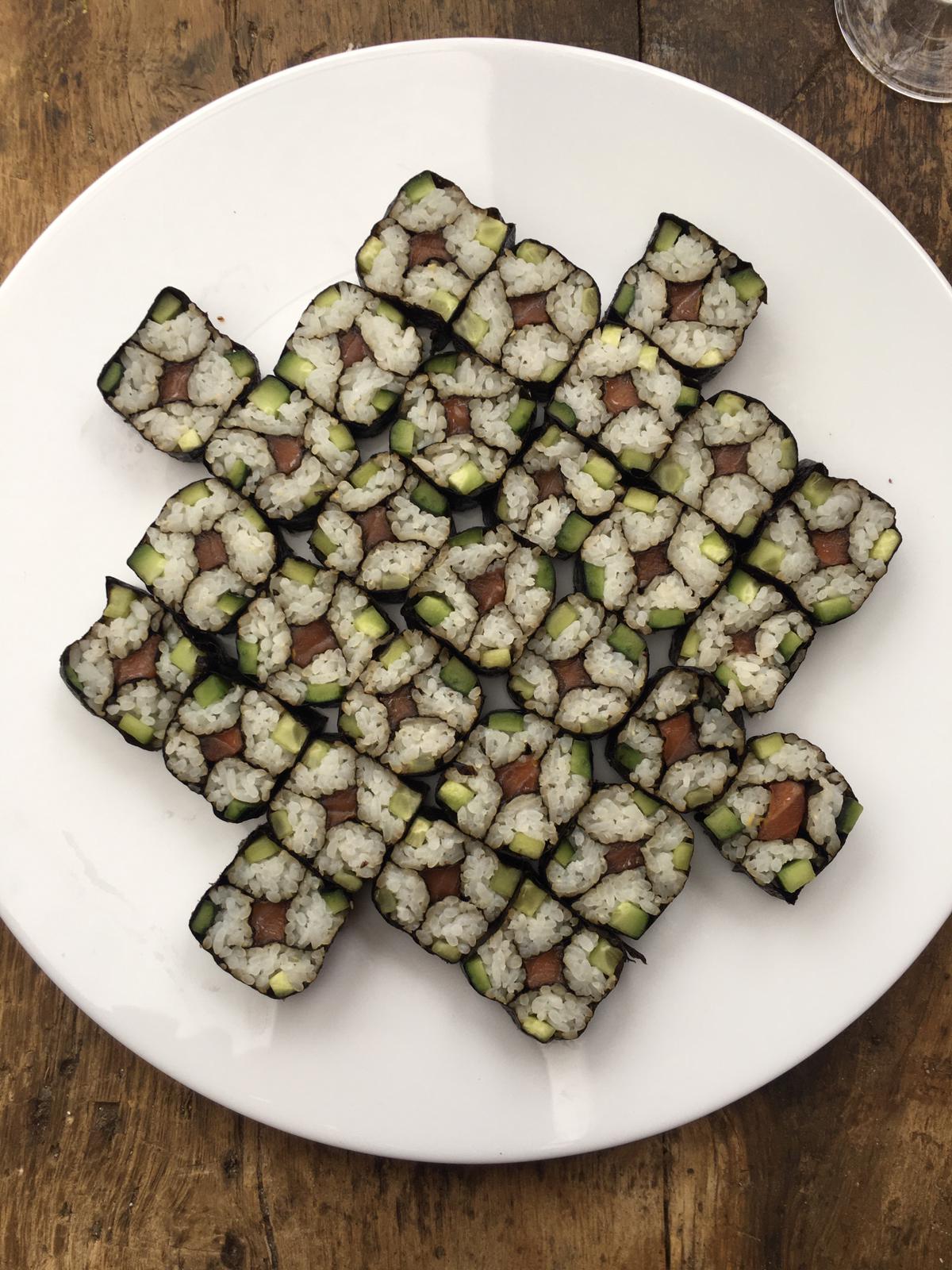 traiteur végétarien le mans Bouchée. Cocktail. Sushi. Maki