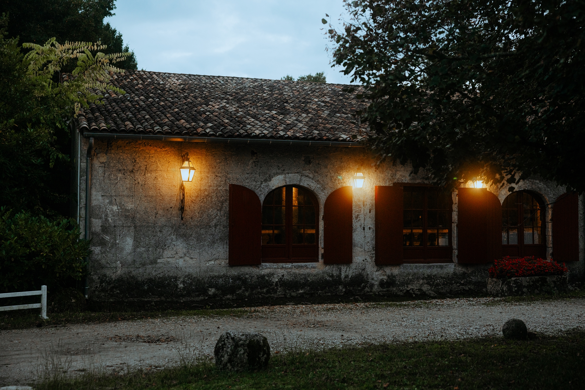 salle du diner au chateau du Taillan à louer pour les mariage