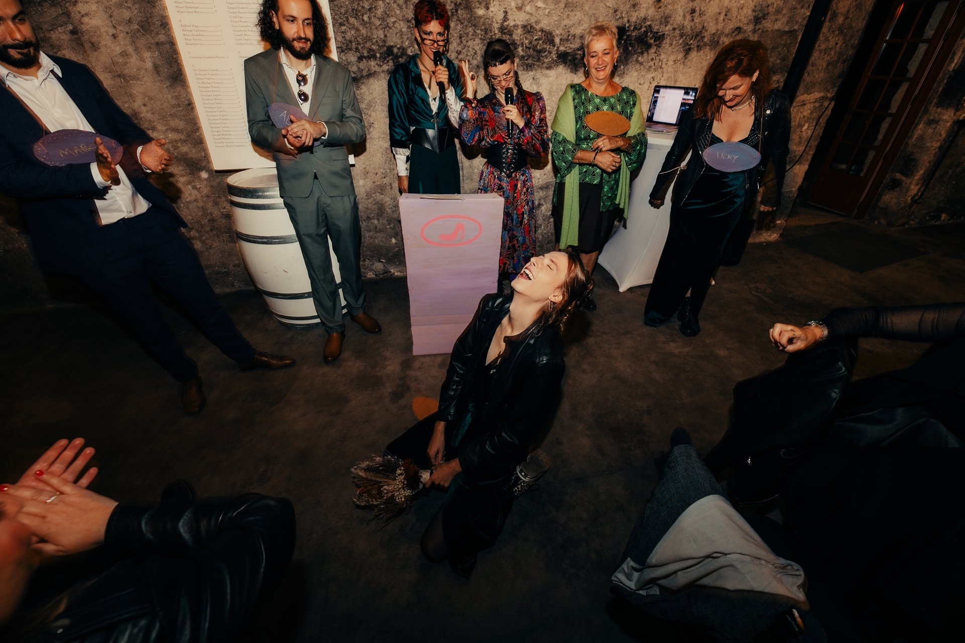 animations lors d'un mariage original au Chateau du Taillan près de Bordeaux