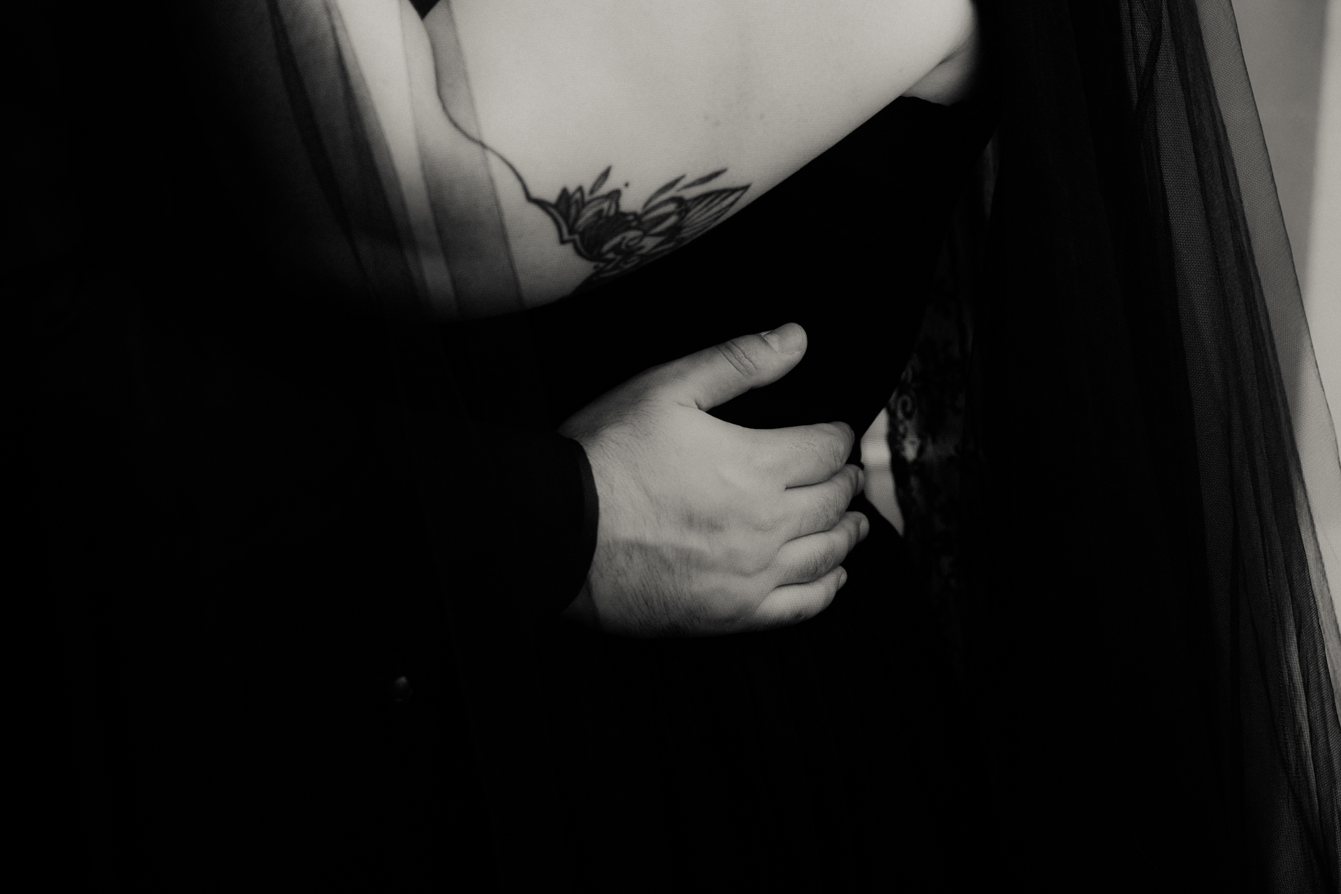 détail du couple de mariés