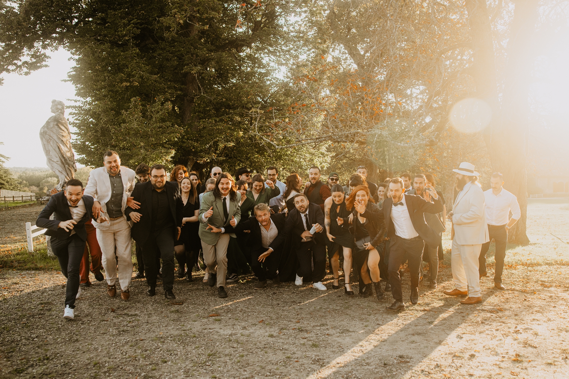 Mariage en octobre à Bordeaux ambiance chaleureuse