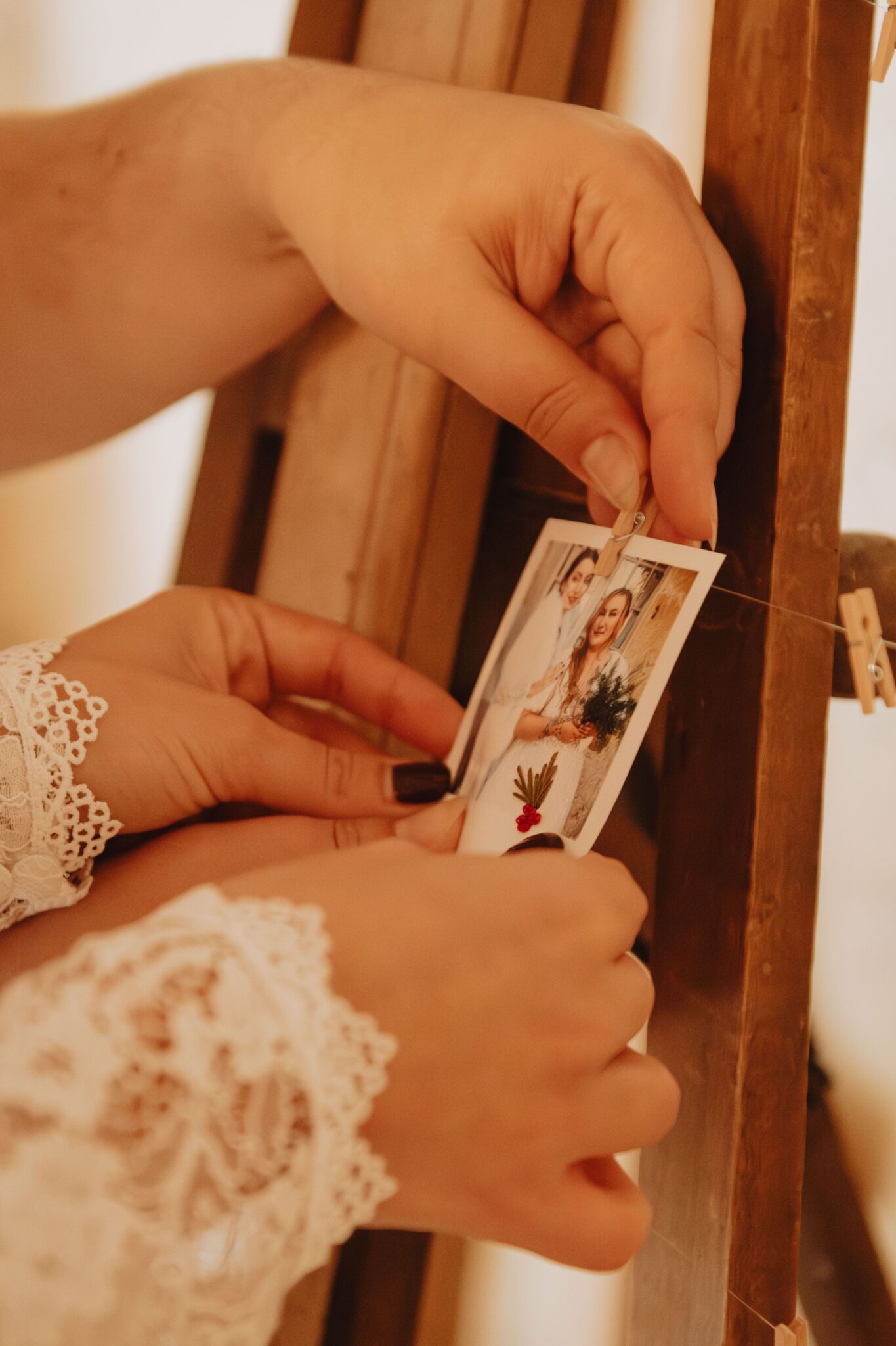 photo tirage retro carre mariage anjou