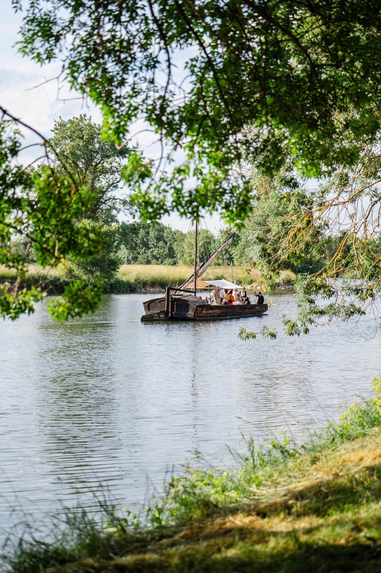 cher riviere bateau mariage touraine