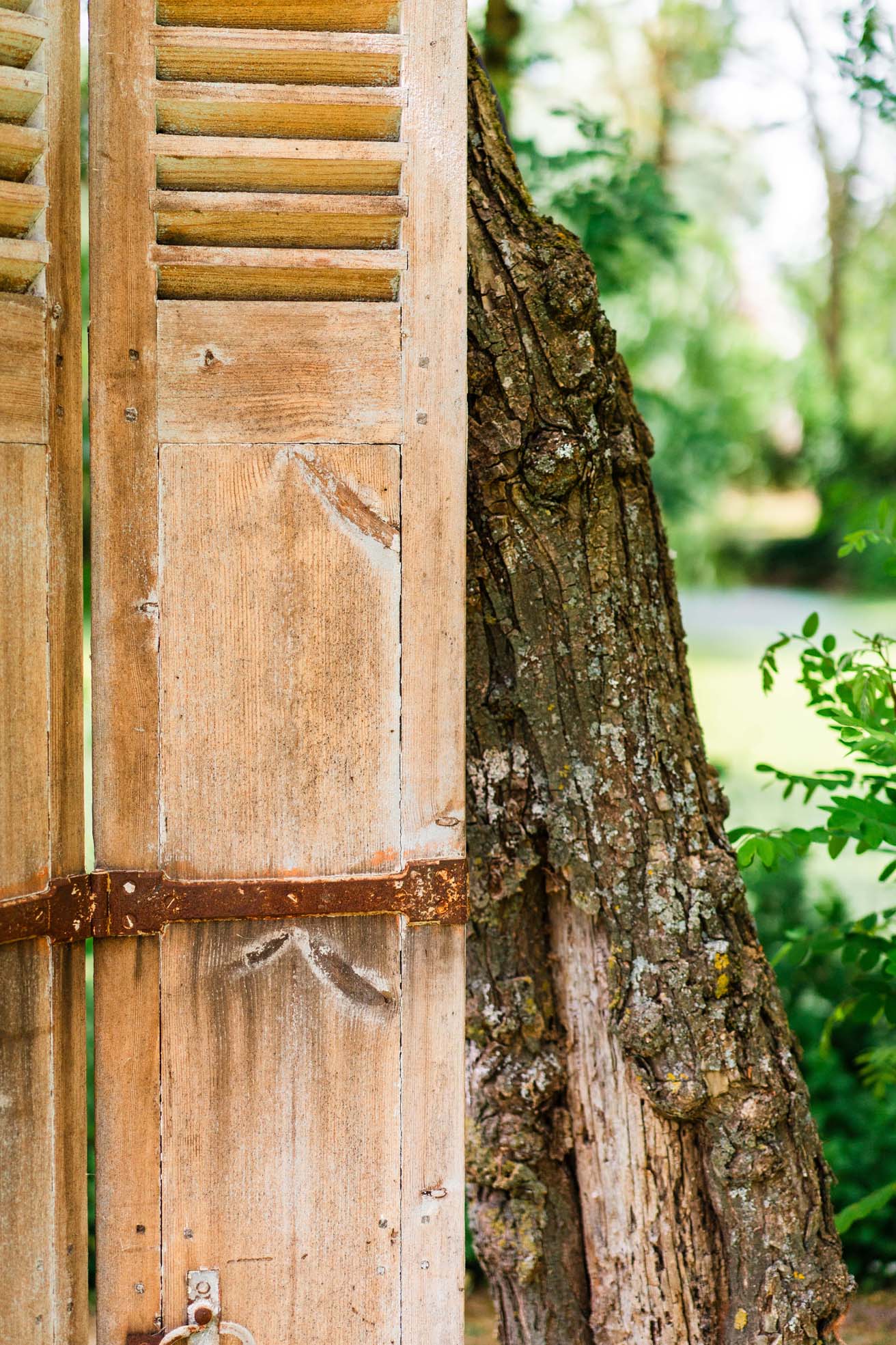 porte en bois ancienne mariage ceremonie tours